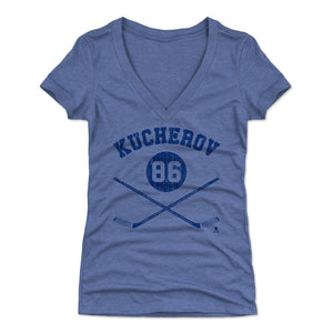 Nikita Kucherov Women's V-Neck T-Shirt | 500 LEVEL